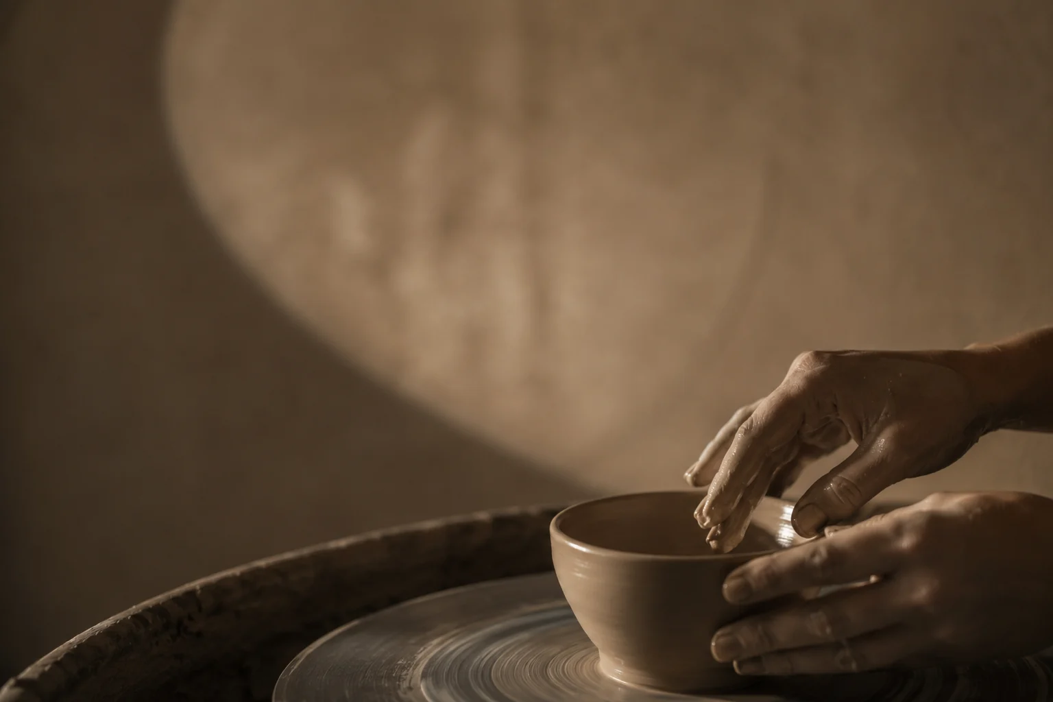 Ritual de cerámica y agua